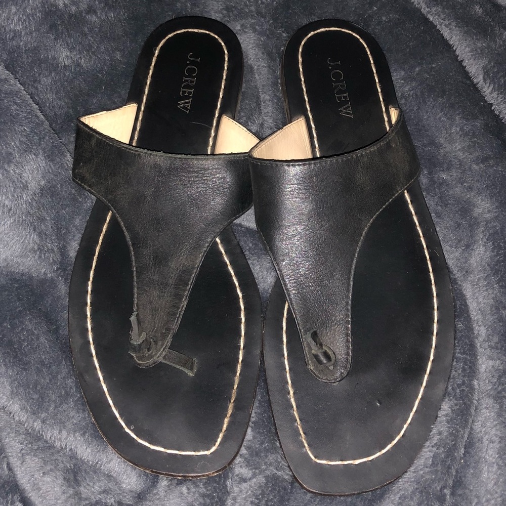 JCrew flat sandals
